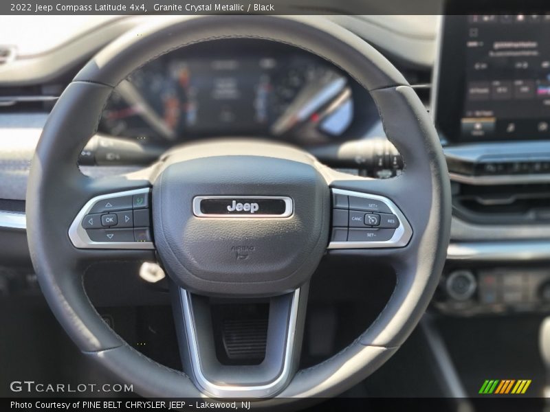 Granite Crystal Metallic / Black 2022 Jeep Compass Latitude 4x4