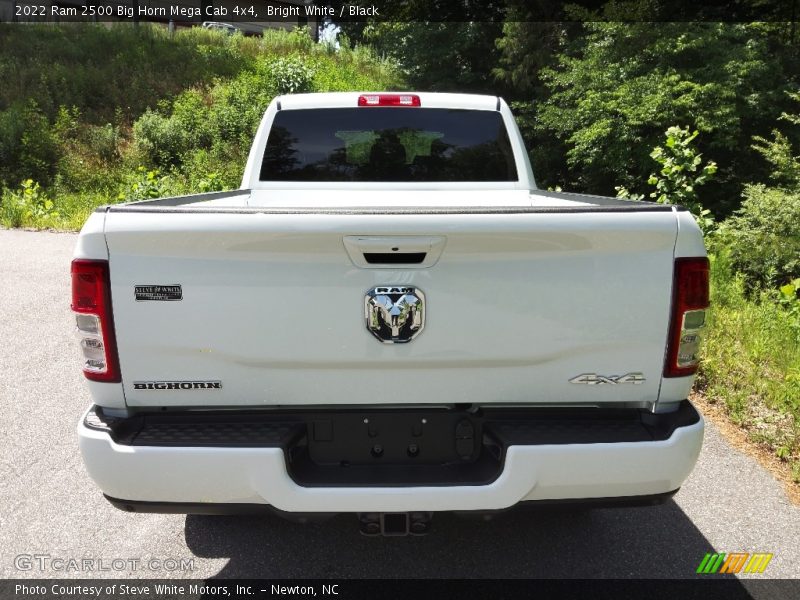 Bright White / Black 2022 Ram 2500 Big Horn Mega Cab 4x4