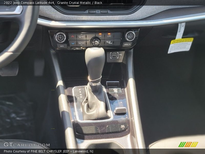 Granite Crystal Metallic / Black 2022 Jeep Compass Latitude 4x4