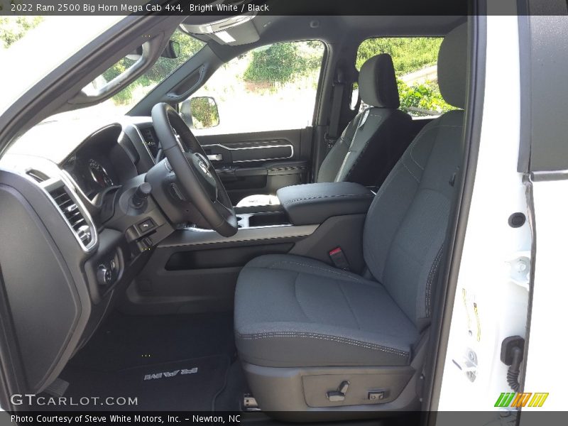 Bright White / Black 2022 Ram 2500 Big Horn Mega Cab 4x4