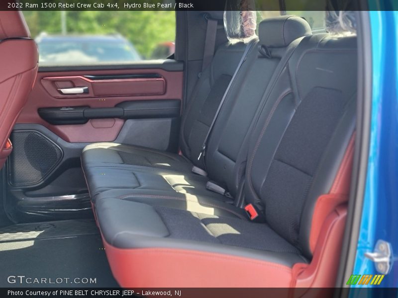 Rear Seat of 2022 1500 Rebel Crew Cab 4x4