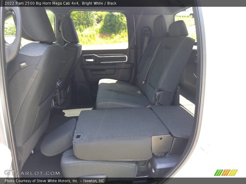 Bright White / Black 2022 Ram 2500 Big Horn Mega Cab 4x4