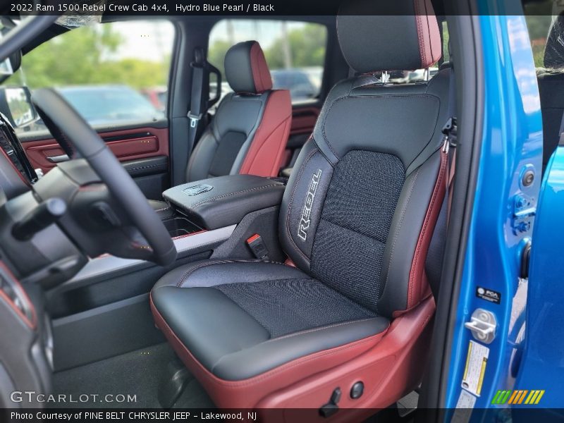  2022 1500 Rebel Crew Cab 4x4 Black Interior