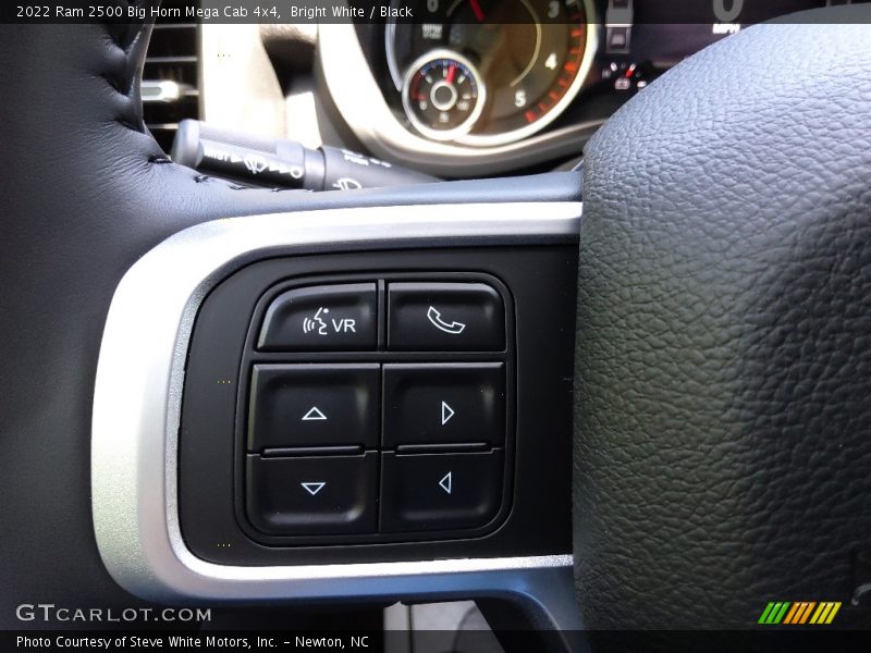 Bright White / Black 2022 Ram 2500 Big Horn Mega Cab 4x4