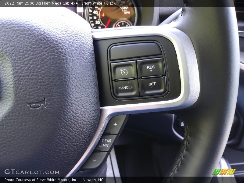 Bright White / Black 2022 Ram 2500 Big Horn Mega Cab 4x4