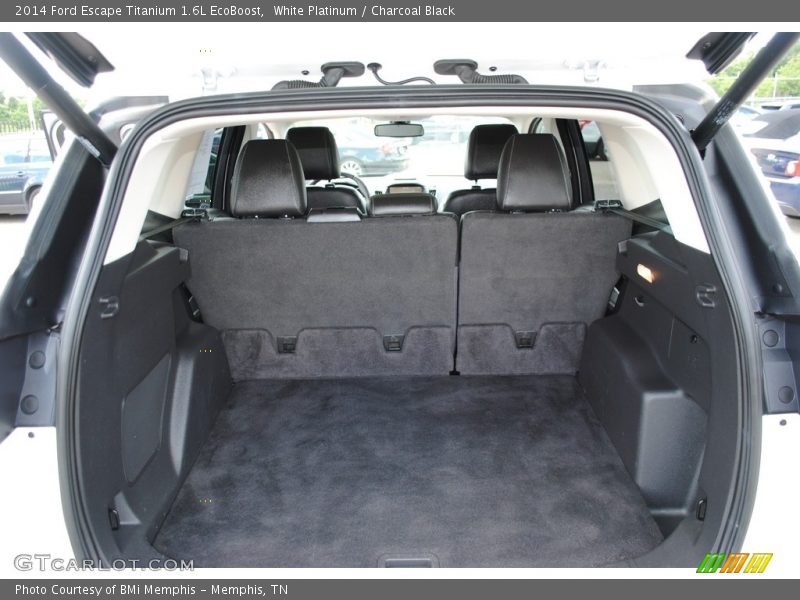 White Platinum / Charcoal Black 2014 Ford Escape Titanium 1.6L EcoBoost