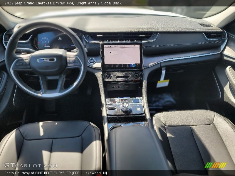 Bright White / Global Black 2022 Jeep Grand Cherokee Limited 4x4