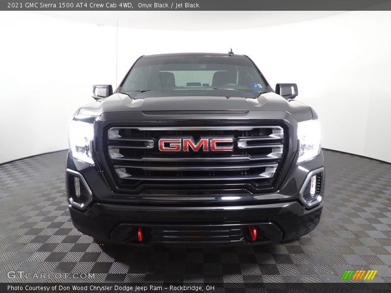 Onyx Black / Jet Black 2021 GMC Sierra 1500 AT4 Crew Cab 4WD