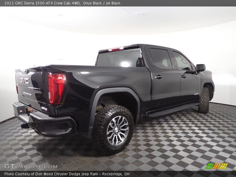 Onyx Black / Jet Black 2021 GMC Sierra 1500 AT4 Crew Cab 4WD