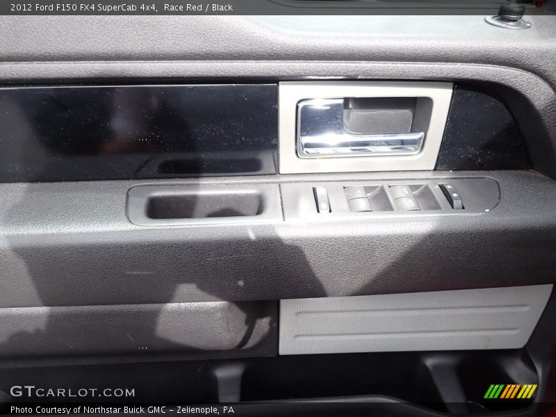 Race Red / Black 2012 Ford F150 FX4 SuperCab 4x4