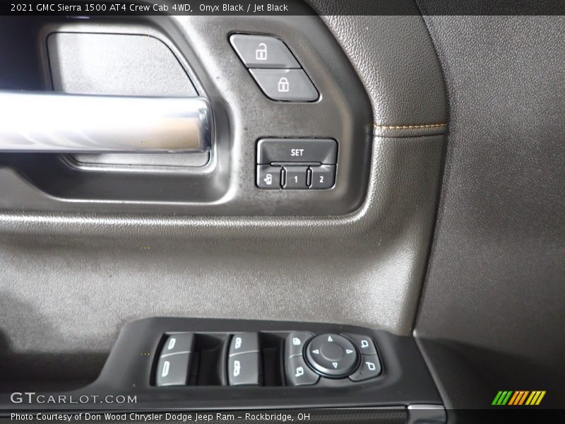 Onyx Black / Jet Black 2021 GMC Sierra 1500 AT4 Crew Cab 4WD