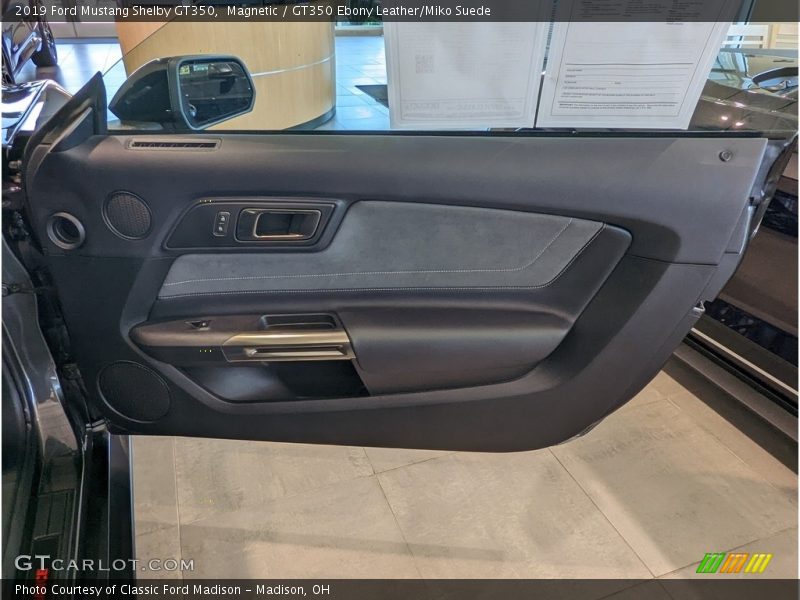 Door Panel of 2019 Mustang Shelby GT350