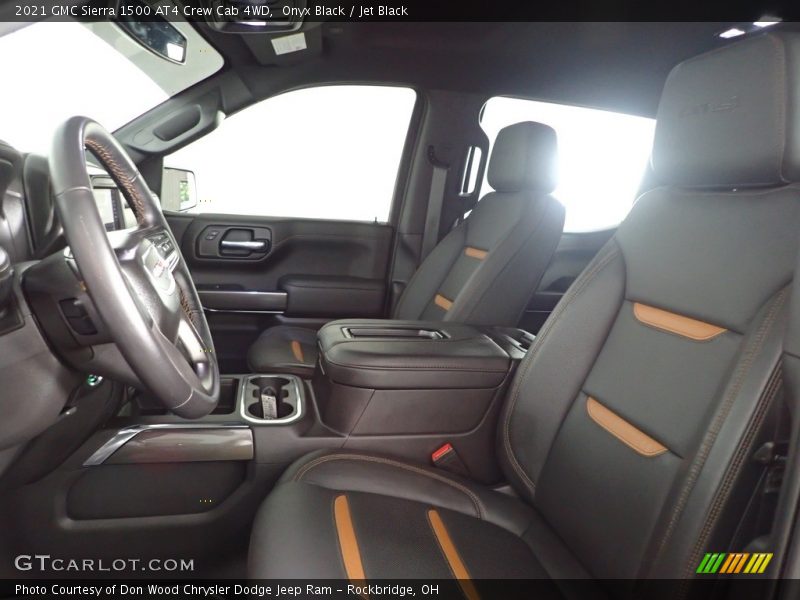 Onyx Black / Jet Black 2021 GMC Sierra 1500 AT4 Crew Cab 4WD