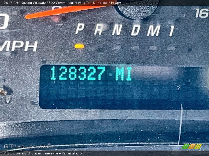 Yellow / Pewter 2017 GMC Savana Cutaway 3500 Commercial Moving Truck