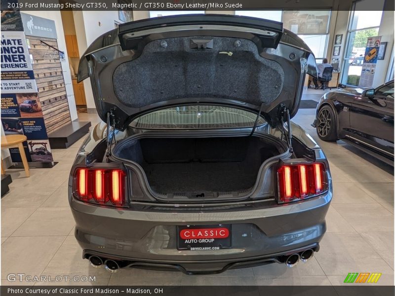 Magnetic / GT350 Ebony Leather/Miko Suede 2019 Ford Mustang Shelby GT350