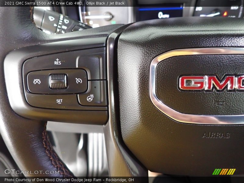 Onyx Black / Jet Black 2021 GMC Sierra 1500 AT4 Crew Cab 4WD