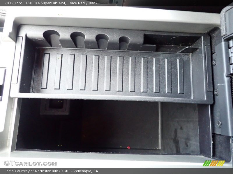 Race Red / Black 2012 Ford F150 FX4 SuperCab 4x4