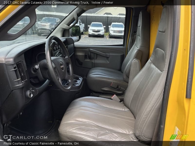 Front Seat of 2017 Savana Cutaway 3500 Commercial Moving Truck