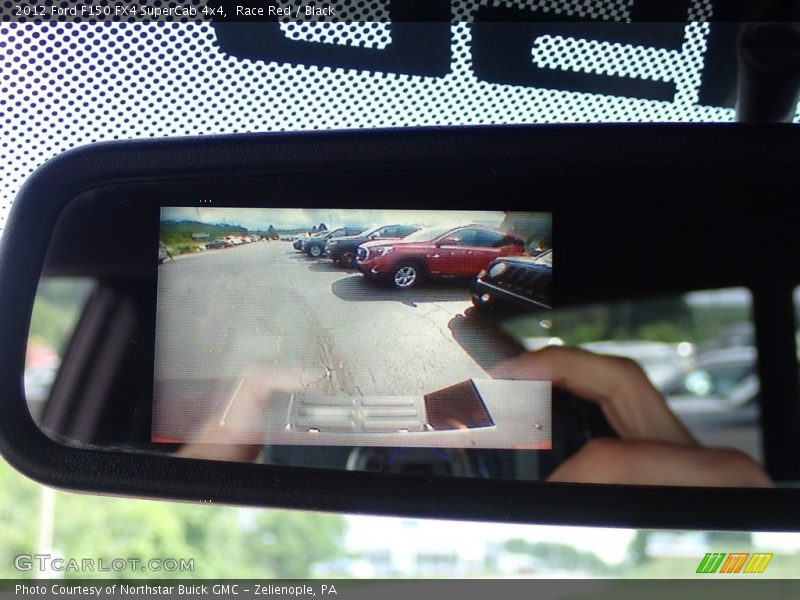 Race Red / Black 2012 Ford F150 FX4 SuperCab 4x4