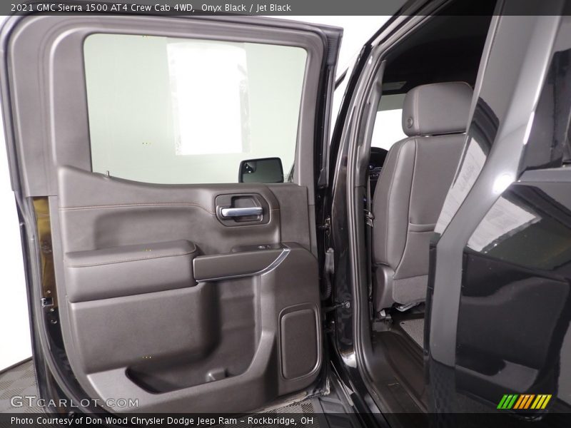 Onyx Black / Jet Black 2021 GMC Sierra 1500 AT4 Crew Cab 4WD