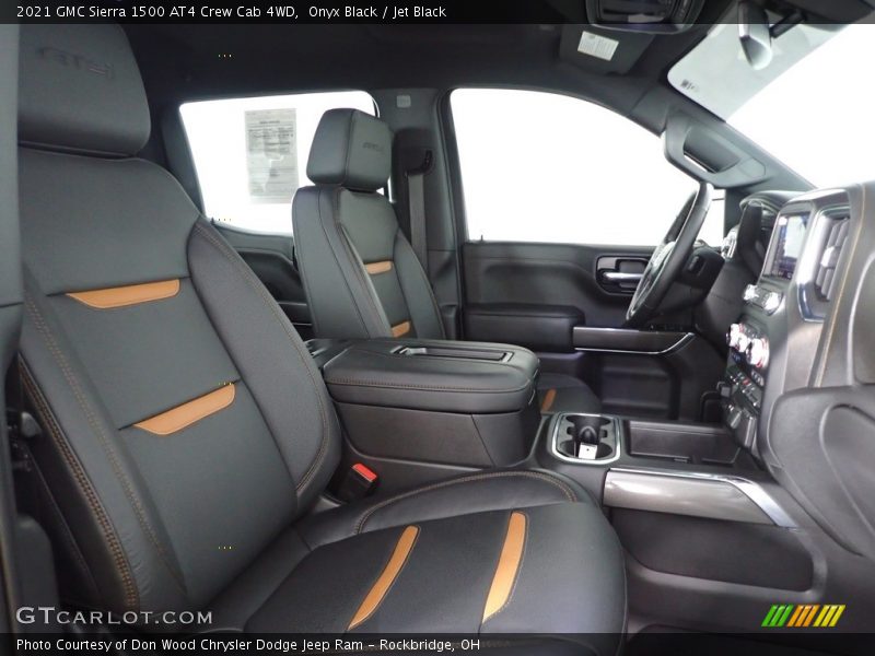 Onyx Black / Jet Black 2021 GMC Sierra 1500 AT4 Crew Cab 4WD