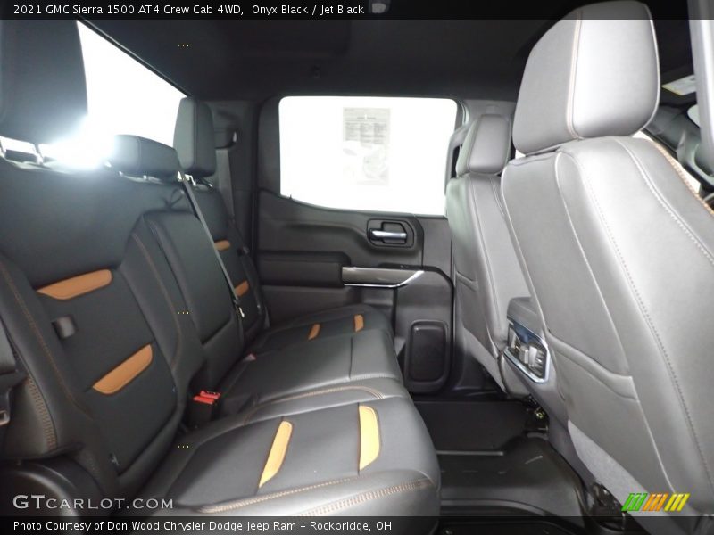 Onyx Black / Jet Black 2021 GMC Sierra 1500 AT4 Crew Cab 4WD