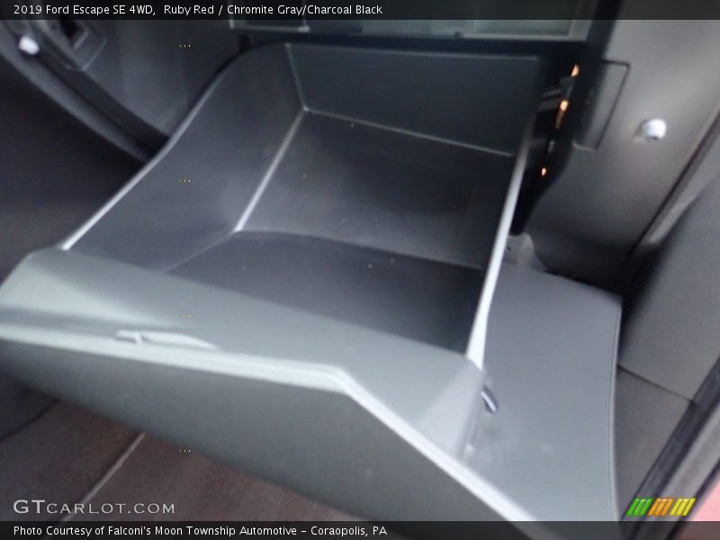 Ruby Red / Chromite Gray/Charcoal Black 2019 Ford Escape SE 4WD