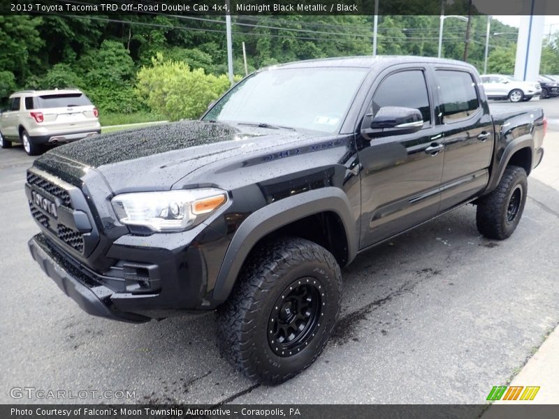 Midnight Black Metallic / Black 2019 Toyota Tacoma TRD Off-Road Double Cab 4x4