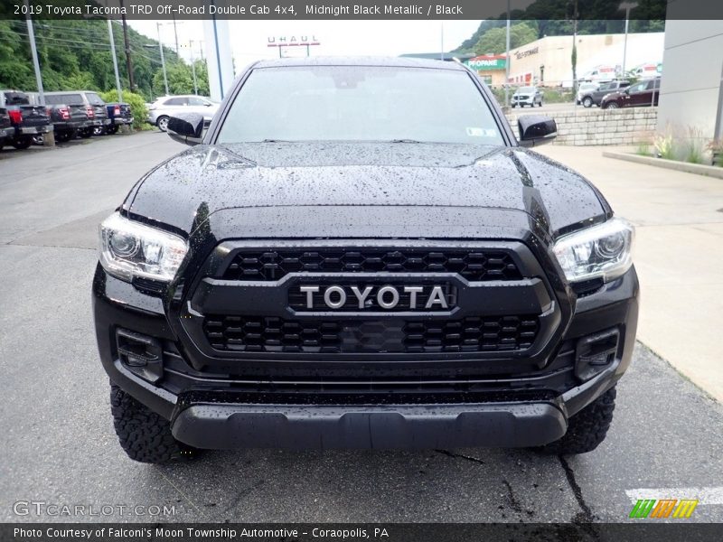 Midnight Black Metallic / Black 2019 Toyota Tacoma TRD Off-Road Double Cab 4x4