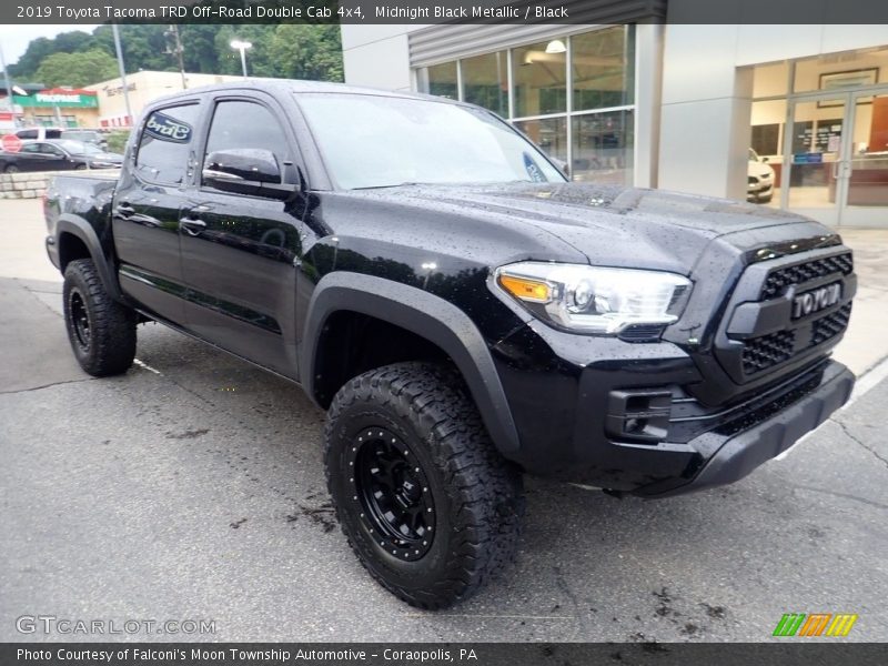 Midnight Black Metallic / Black 2019 Toyota Tacoma TRD Off-Road Double Cab 4x4