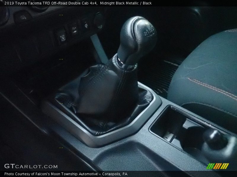 Midnight Black Metallic / Black 2019 Toyota Tacoma TRD Off-Road Double Cab 4x4
