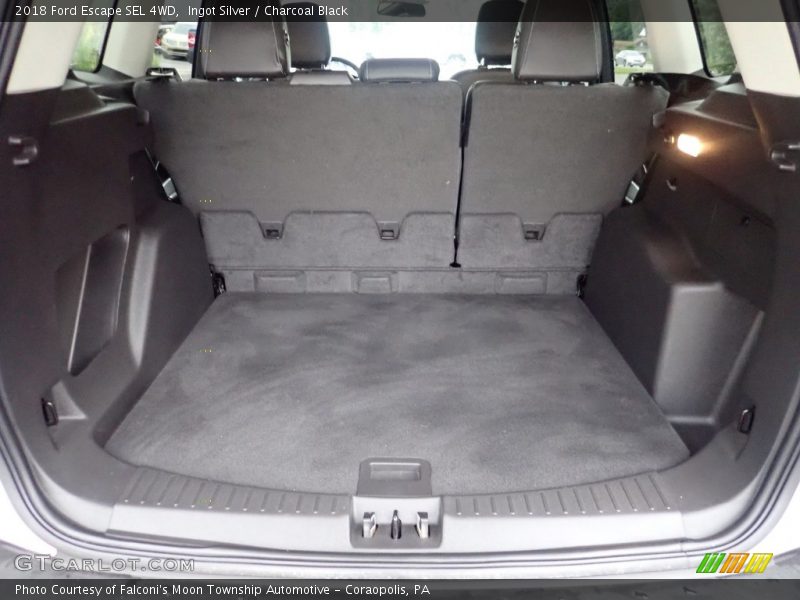 Ingot Silver / Charcoal Black 2018 Ford Escape SEL 4WD