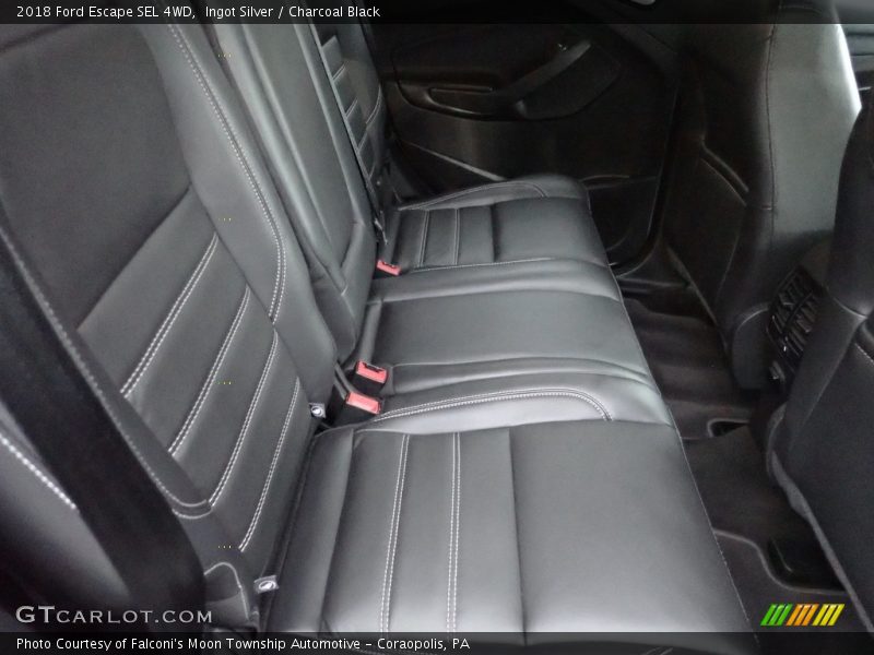 Ingot Silver / Charcoal Black 2018 Ford Escape SEL 4WD