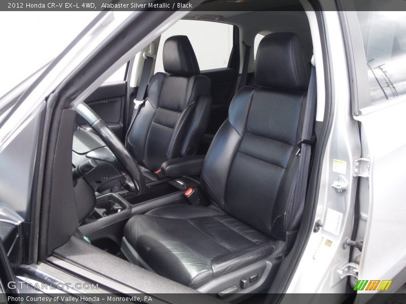 Alabaster Silver Metallic / Black 2012 Honda CR-V EX-L 4WD