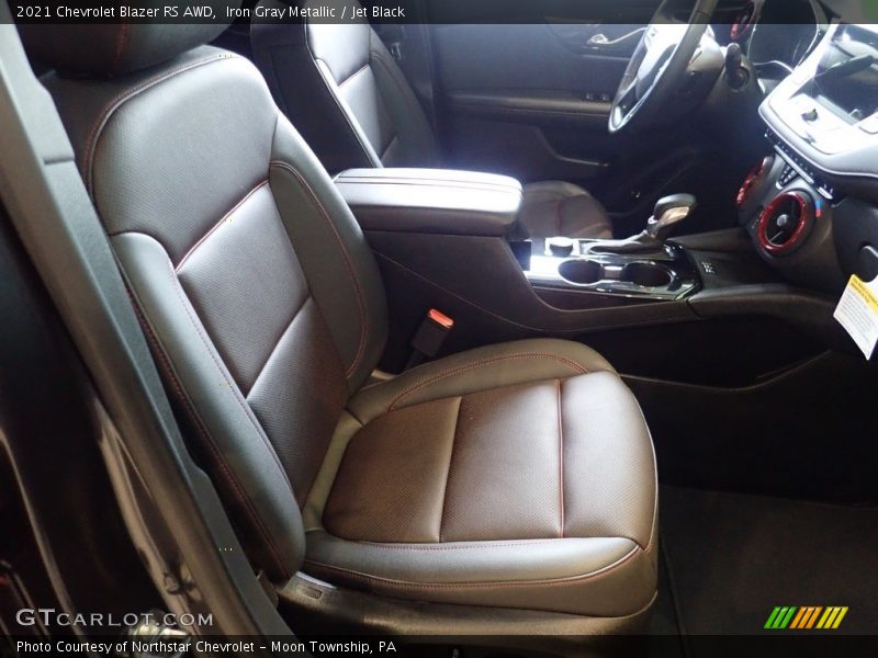 Iron Gray Metallic / Jet Black 2021 Chevrolet Blazer RS AWD