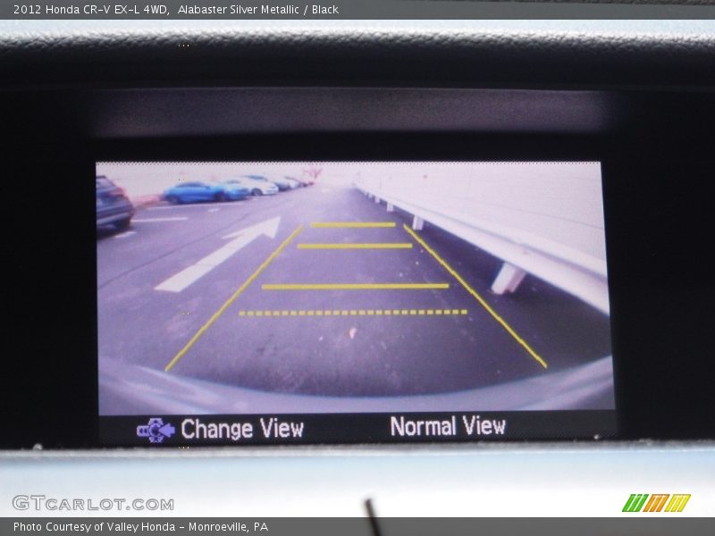 Alabaster Silver Metallic / Black 2012 Honda CR-V EX-L 4WD