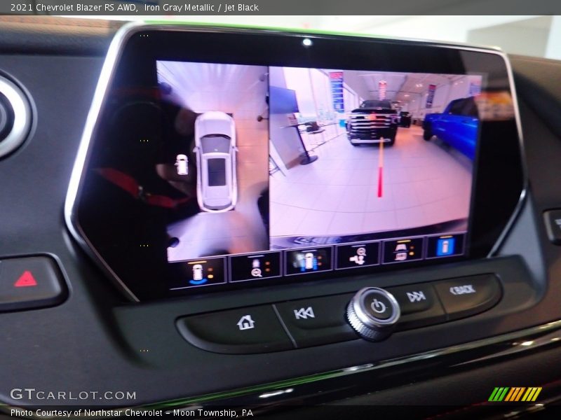 Iron Gray Metallic / Jet Black 2021 Chevrolet Blazer RS AWD