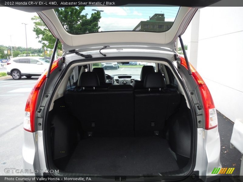 Alabaster Silver Metallic / Black 2012 Honda CR-V EX-L 4WD