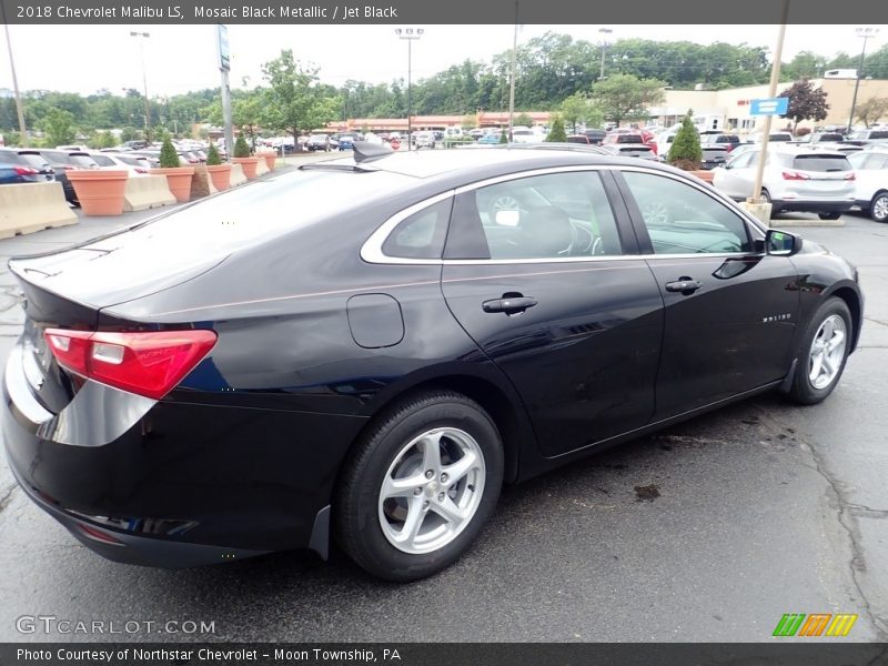 Mosaic Black Metallic / Jet Black 2018 Chevrolet Malibu LS