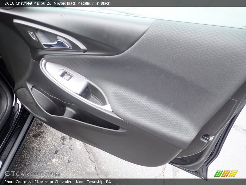 Mosaic Black Metallic / Jet Black 2018 Chevrolet Malibu LS
