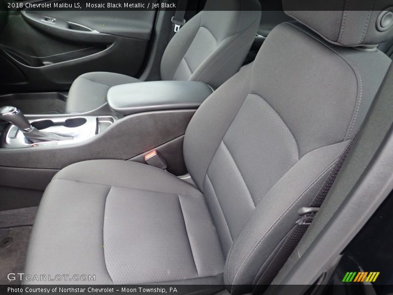 Mosaic Black Metallic / Jet Black 2018 Chevrolet Malibu LS