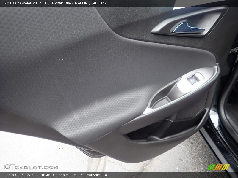 Mosaic Black Metallic / Jet Black 2018 Chevrolet Malibu LS