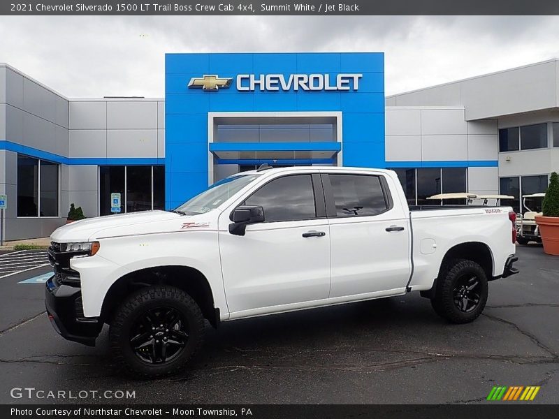  2021 Silverado 1500 LT Trail Boss Crew Cab 4x4 Summit White