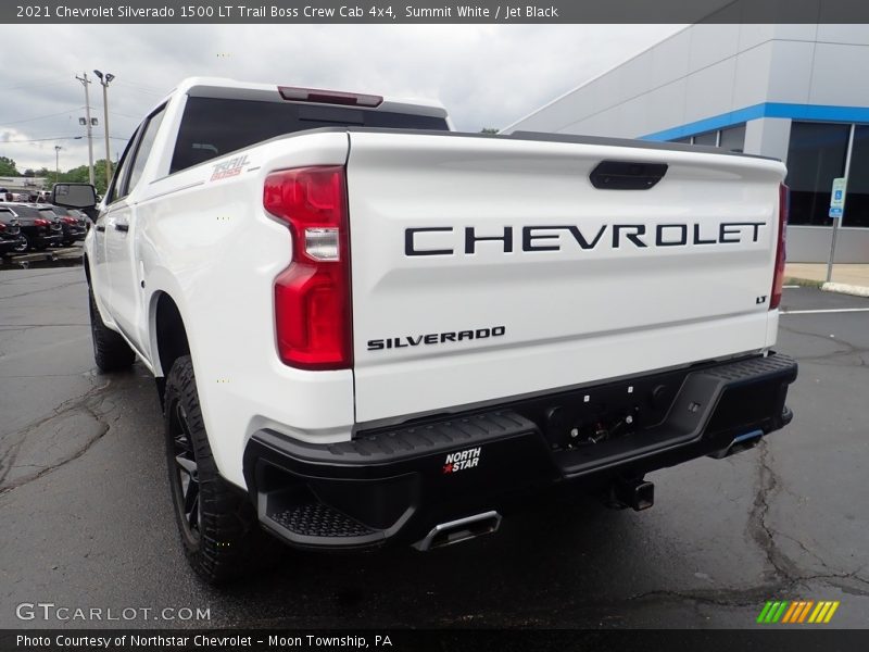 Summit White / Jet Black 2021 Chevrolet Silverado 1500 LT Trail Boss Crew Cab 4x4