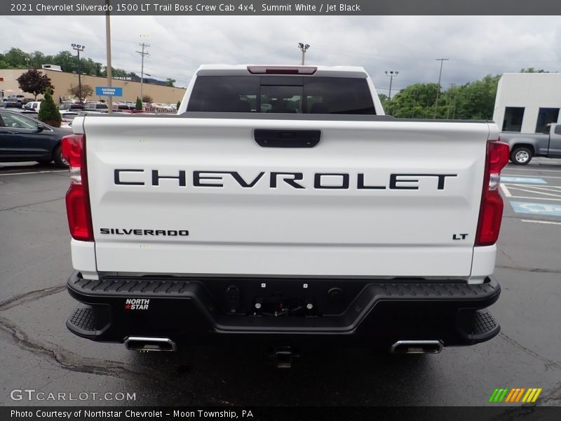 Summit White / Jet Black 2021 Chevrolet Silverado 1500 LT Trail Boss Crew Cab 4x4