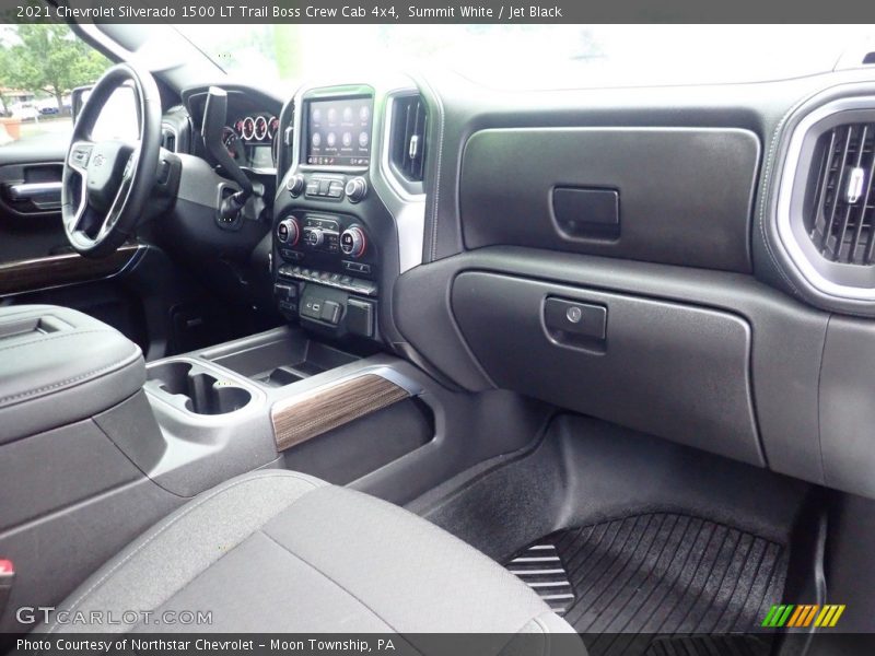 Summit White / Jet Black 2021 Chevrolet Silverado 1500 LT Trail Boss Crew Cab 4x4