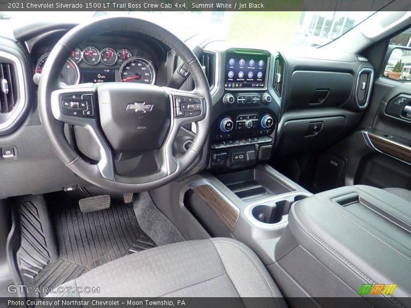  2021 Silverado 1500 LT Trail Boss Crew Cab 4x4 Jet Black Interior