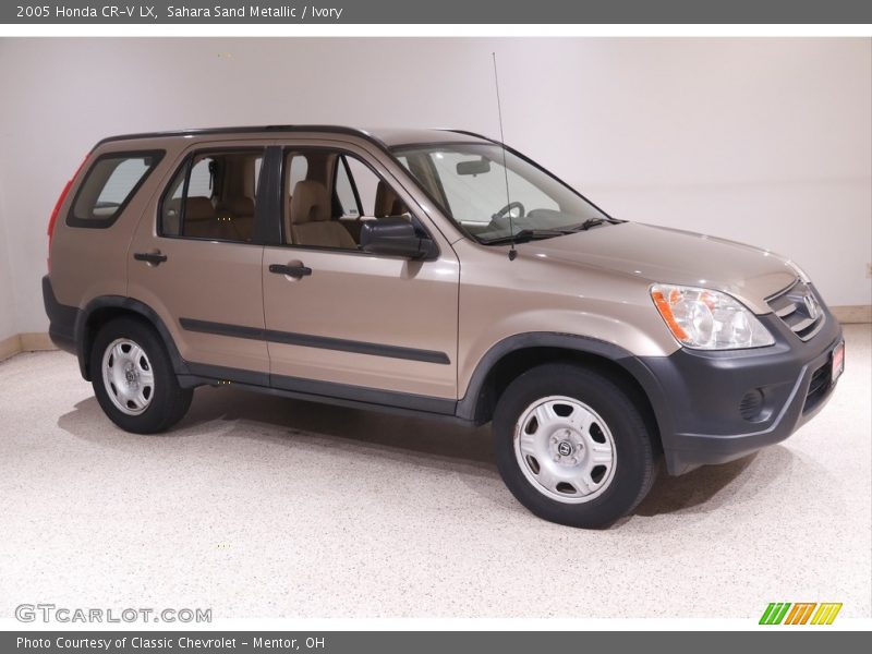 Sahara Sand Metallic / Ivory 2005 Honda CR-V LX