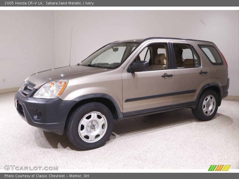 Sahara Sand Metallic / Ivory 2005 Honda CR-V LX