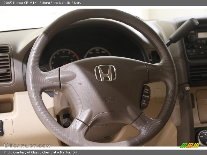 Sahara Sand Metallic / Ivory 2005 Honda CR-V LX